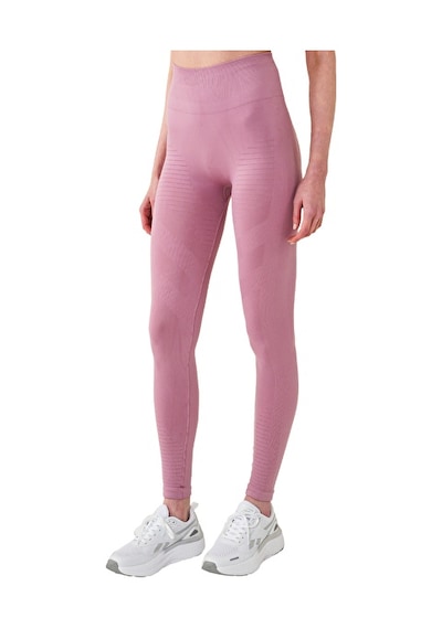 Musclecloth Nova Seamless Desenli Push-up Tayt Pembe