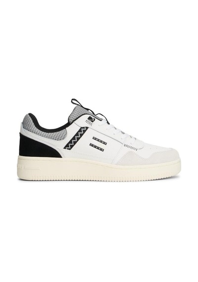Tommy Hilfiger Tjm Retro Basket-12088 Beyaz