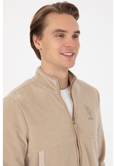 U.s. Polo Assn. Erkek Koyu Bej Hırka Örme 50310002-vr088 Koyu Bej