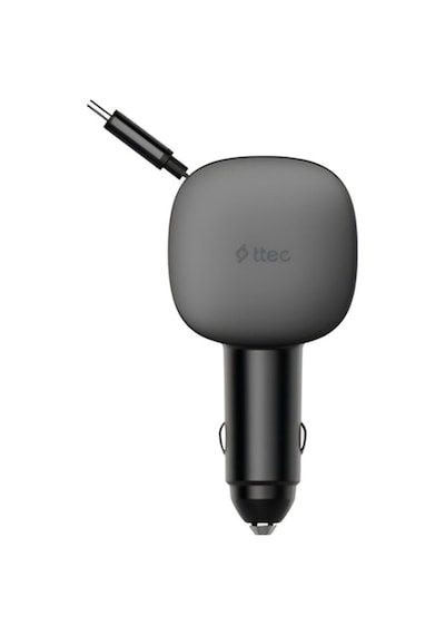 2ckp07s Ttec Smartcharger Trio Pd 60w Araç Hızlı Şarj Aleti Usb-c+usb-a+dahili Pd 30w70cmusb-c Kablo