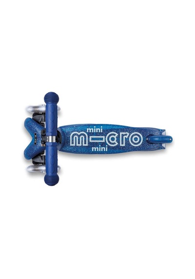 Micro Mini Micro 3 Tekerlekli Scooter Deluxe Galaxy Glitter Led Navy