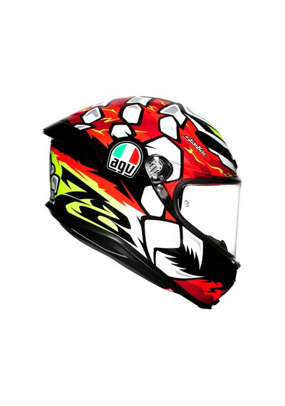 Agv Kask/k6 S Mplk Bezzecchı 2024 Renkli