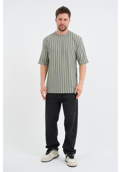 Redline Shift Erkek Oversize Tişört Haki