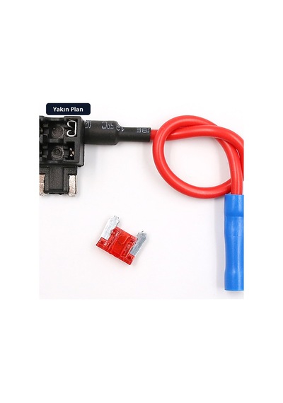 Trobus Fuse Tap Sigorta Çoklayıcı Mikro Bıçak Tipi Adaptör 1 Adet Diğer