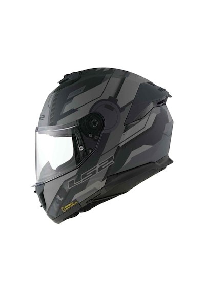 Ls2 Stream 2 Shadow Kapalı Kask Mat Titanyum - Gri