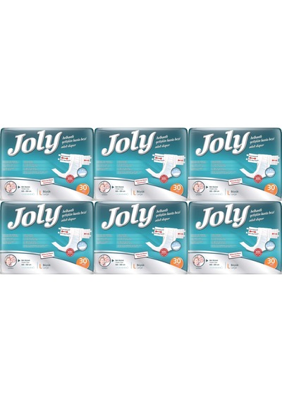 Joly Yetişkin Bezi Bel Bantlı L - Büyük - Large 180 Adet