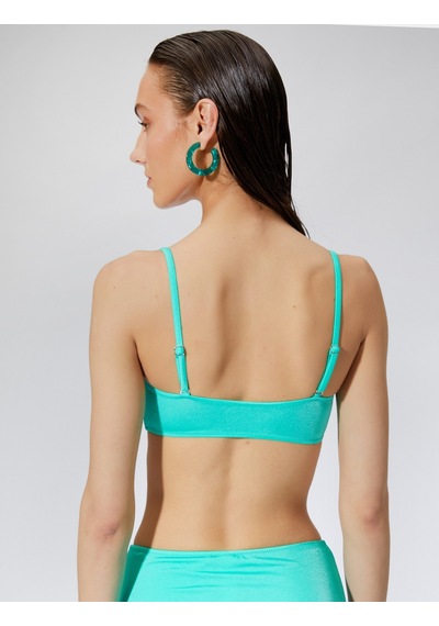 Koton Straplez Bikini Üstü İnce Askılı Kaplı Yeşil 3sak10143bm 3SAK10143BM989 Koyu Yeşil Koton Straplez Bikini Üstü İnce Askılı Kaplı Yeşil 3sak10143bm 3SAK10143BM989 Koyu Yeşil