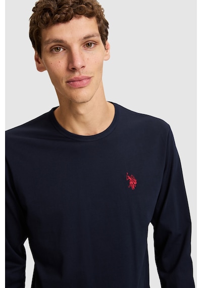 U.S. Polo Assn. Erkek Lacivert Pijama Takımı 50333268-vr033