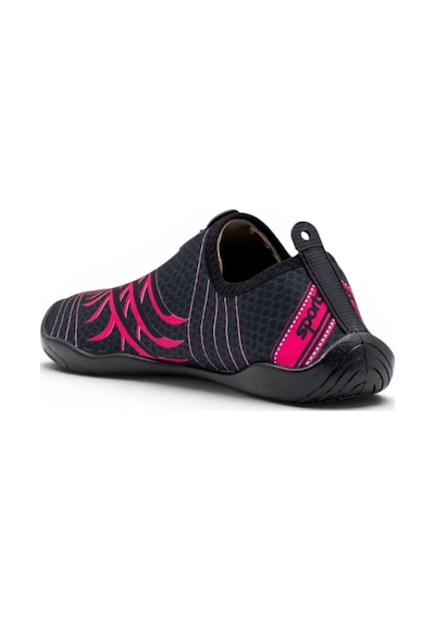 Fifteen Z3419 Spıder Unisex Aqua Deniz Havuz Plaj Ayakkabısı Siyah - Fuşya