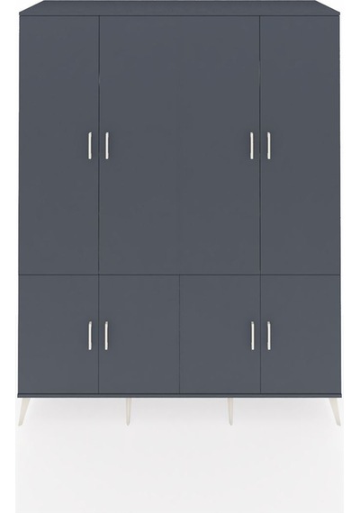 Kronos Gardrop 10 Raflı 8 Kapaklı 176x59x221 Antrasit-antrasit/aytaşı Antrasit/aytaşı Kronos Gardrop 10 Raflı 8 Kapaklı 176x59x221 Antrasit-antrasit/aytaşı Antrasit/aytaşı
