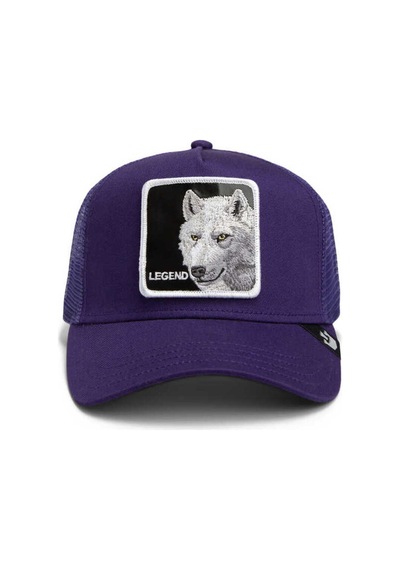 Goorin Bros . Legendary Wolf Kurt Figür Şapka 101-2476 Mor