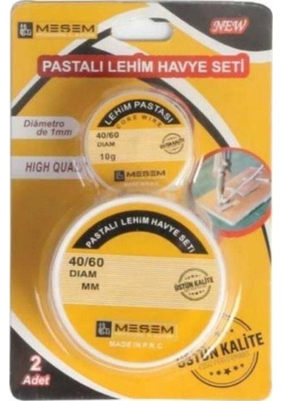 Lehim Havye Seti 4140 10 Gr Pasta 50 Gr Tel 40/60 Dıam -850