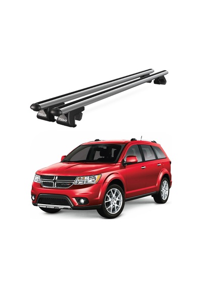 Venüs Dodge Journey 2012-2020 Uyumlu Gri Ara Atkı Port Bagaj Tavan Barı