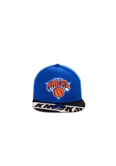 Berellini Knicks Hip-hop Şapka Özel Kolleksiyon Mavi - Siyah