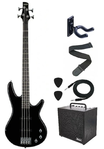 Ibanez Gsr180-bk Gıo Serisi Siyah 4 Telli Elektro Bas Gitar Set
