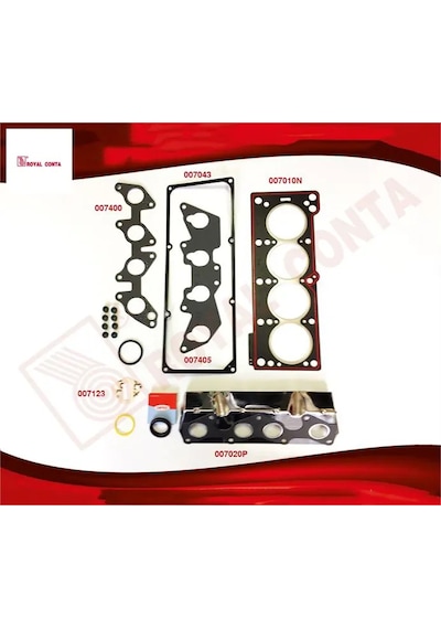 Takim Conta Üst Keçeli Clio-r9-r19 Royal Conta T007694