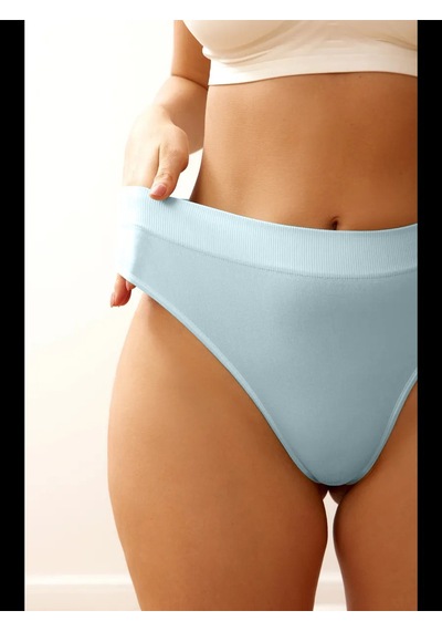 Navelli Model Seamless Beli Lastikli Rahat Tanga Külot Açık Mavi Renk Açık Mavi
