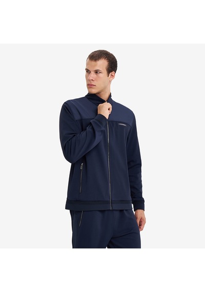 Lescon Lacivert Erkek Fermuarlı Sweatshirt 26n-1161