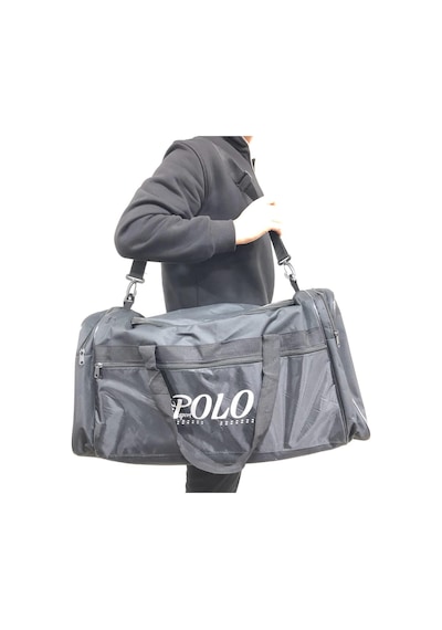 Kocamanlar Polo Sport 4 No Unisex Spor Çanta Siyah