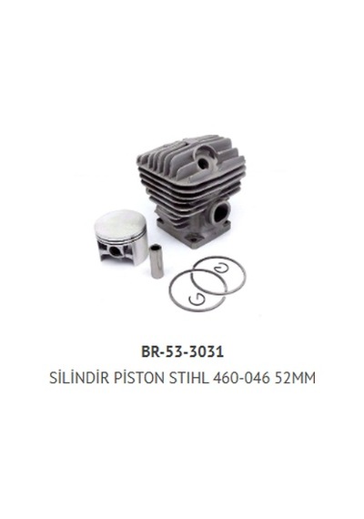 Motorlu Testere Silindir Piston Stıhl Ms460-046 52mm Brettoo