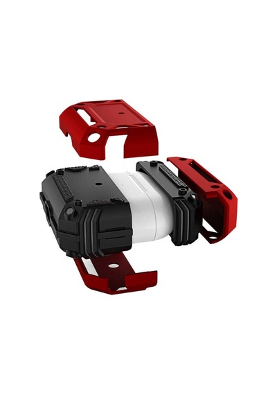 Apple Uyumlu AirPods Pro Kılıf Zore Airbag 15 Zırh Tasarım Kılıf