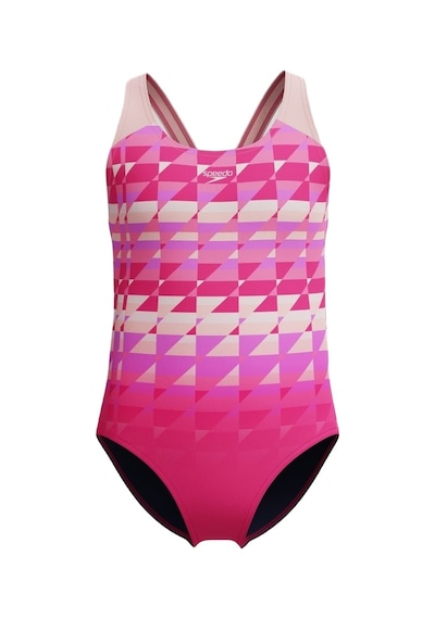Speedo Speedo Prnt Splashback Jf Pink Kız Çocuk Pembe Mayo Ma