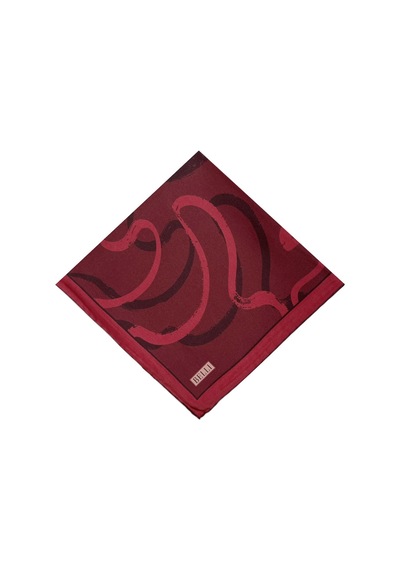 Belli İpek Eşarp - 4309-31 Bordo Twill