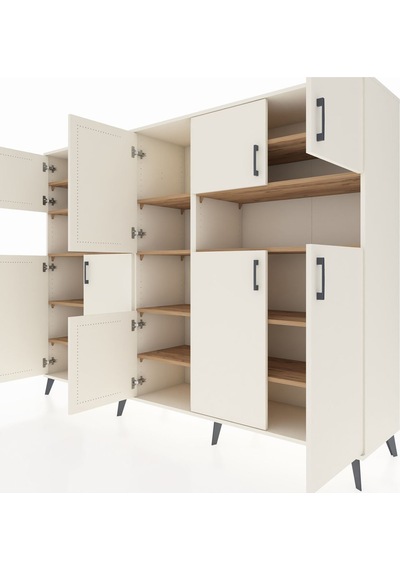 Hyperion Dolap 14 Raflı 10 Kapaklı 220x44x163 Aytaşı-aytaşı/çam Aytaşı-aytaşı/çam Hyperion Dolap 14 Raflı 10 Kapaklı 220x44x163 Aytaşı-aytaşı/çam Aytaşı-aytaşı/çam