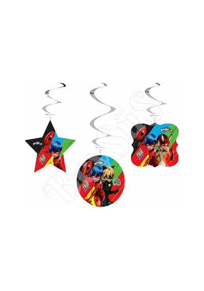 Miraculles Temalı 6lı Sarkıt Çok Renkli