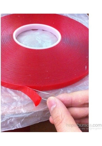 Çift Taraflı Bant 10 Mm x 5 Metre Güçlü Montaj Bandı