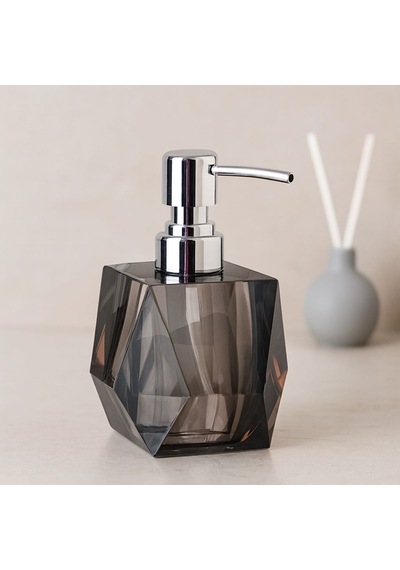 Sıvı Sabunluk 180 Ml Akrilik Mika Kristal 12 Izgara