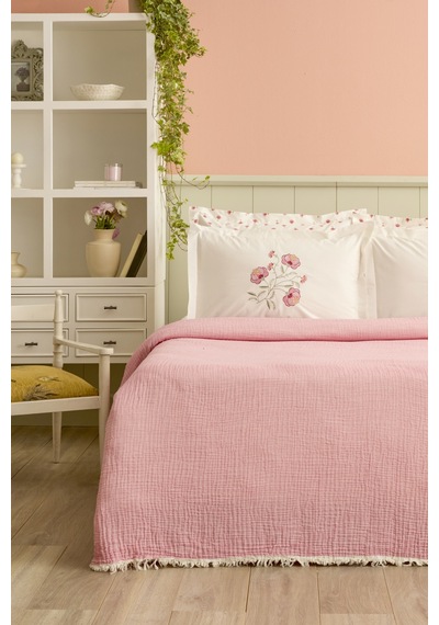 Karaca Home Alvero %100 Pamuk Nish Set Çift Kişilik Pike Takımı Multicolour Çok Renkli