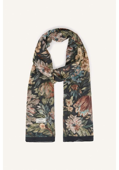Defacto Fresh Scarfs X Defacto Night Bloom Viskon Şal I1741ax26smbk27 Siyah-bk27