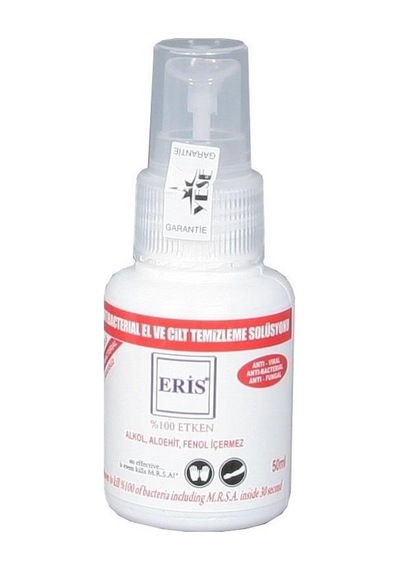 Eris Antibakteriyel El Cilt Temizleme Solüsyonu 50ml