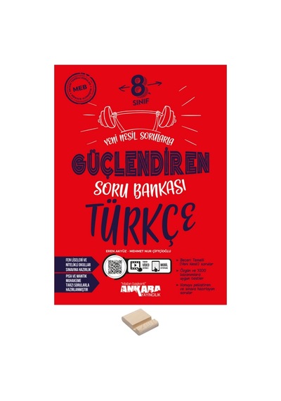 Lgs 8. Sınıf Türkçe Güçlendiren Soru Bankası Ve Telefon Standı