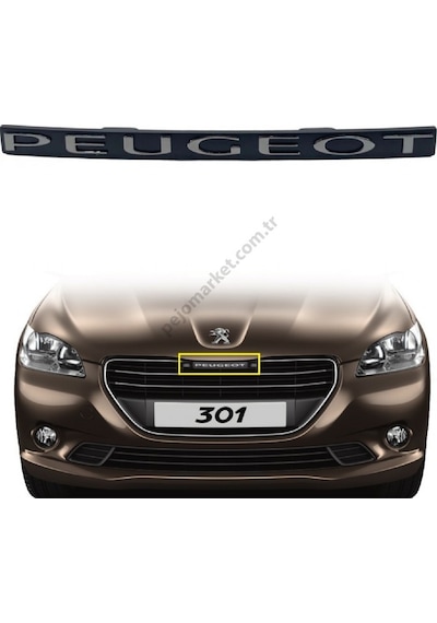 Peugeot 301 Ön Panjur Yazısı 9674717580