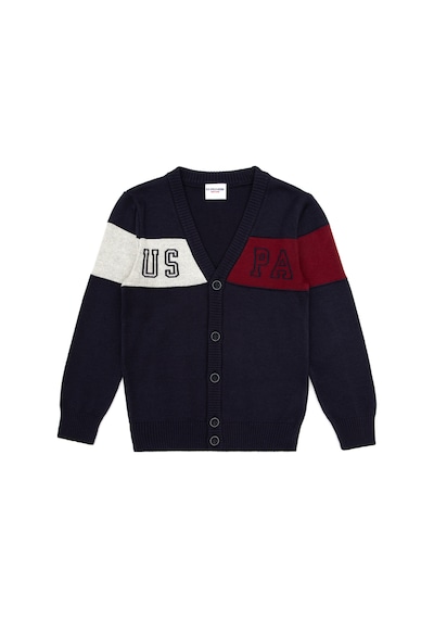 U.S. Polo Assn. Erkek Çocuk Lacivert Hırka Triko 50317115-vr033
