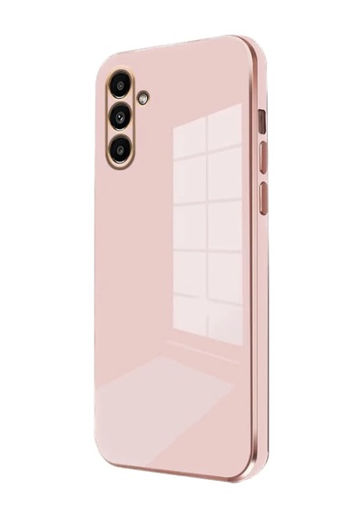 Galaxy M15 Kılıf Volet Silikon - Pembe