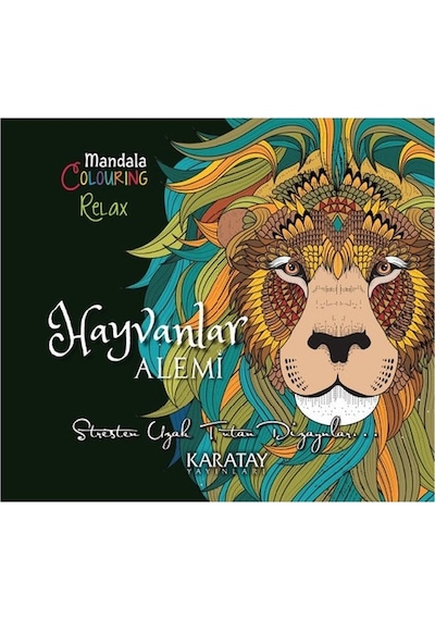 Büyükler Için Hayvanlar Alemi Mandala Boyama Kitabı N11.126