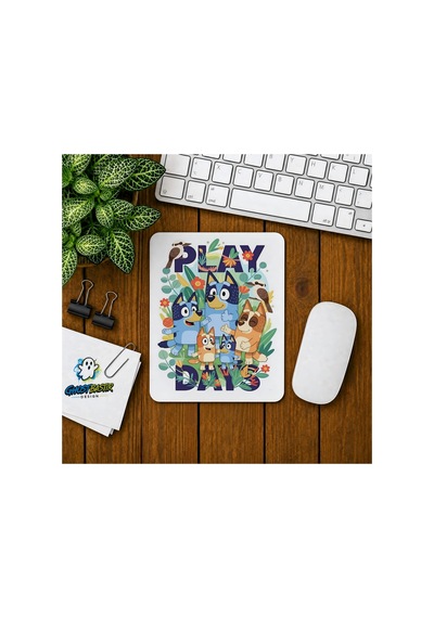 Bluey Baskılı Oyuncu Mousepad 033
