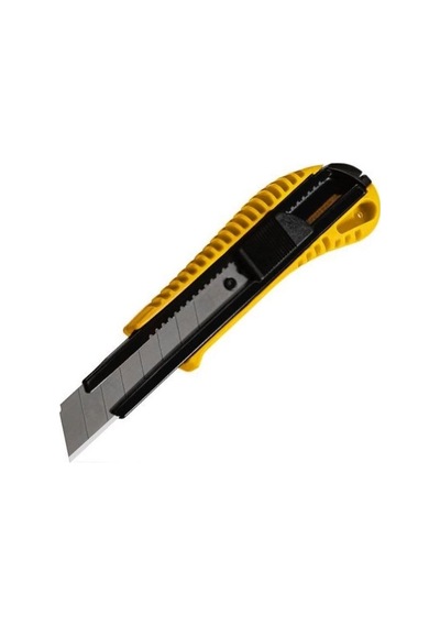 Kraf Maket Bıçağı Geniş Plastik Metal Ağızlı 629G