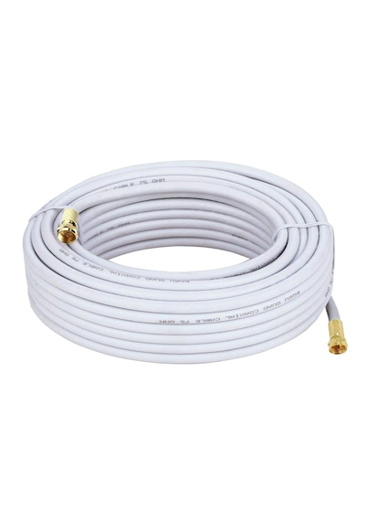 Rg6 F Konnektörlü Hazır Anten Kablo 20mt Poke Pk-5321