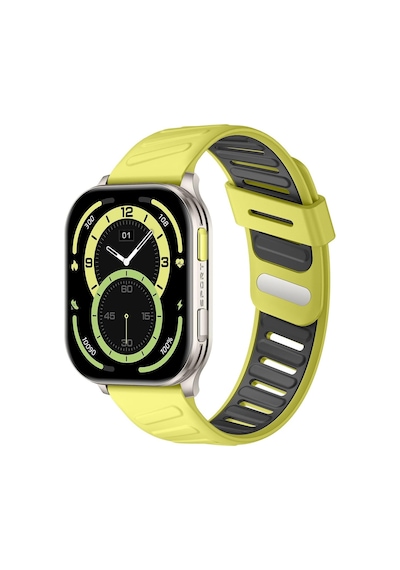 Tsw4 47mm Ultra İnce 2.04 Amoled Ekranlı Akıllı Saat Dahili Led Fenerli, Bluetooth Aramalı, Nabız & Spo₂ Ölçer, İos Ve Android Uyumlu Yeşil Yok