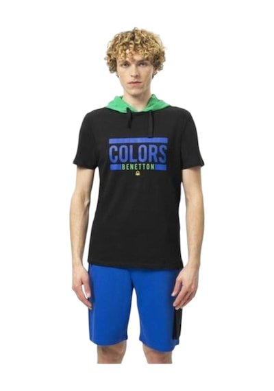 United Colors of Benetton Erkek T-shırt Bnt-m20456 SIYAH