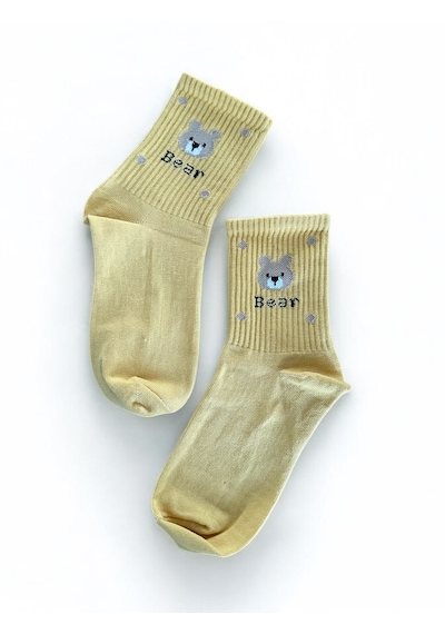 Patrik Scoks Teddy Bear Çorap Lo8, 36-41 Sarı