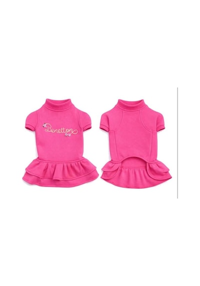 United Colors Of Benetton Bnt-d2503 Elbise Pembe