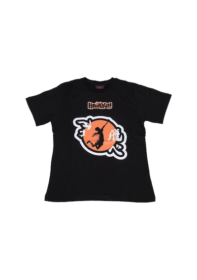 Haikyu Tişört Siyah Çok Renkli