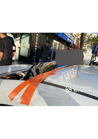 Honda Civic Cam Üstü Spoiler Plastik Boyasız