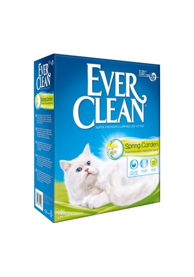 Ever Clean Spring Garden Çiçek Kokulu Topaklanan Kedi Kumu 10lt