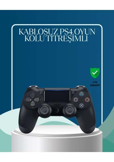 Kablosuz Ps4 Oyun Kolu Çift Motor Titreşimli Uzun Bataryalı Diğer